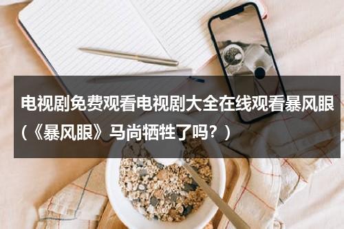电视剧免费观看电视剧大全在线观看暴风眼(《暴风眼》马尚牺牲了吗？)（暴风眼电视剧免费观看全集观影时光）-第1张图片-九妖电影