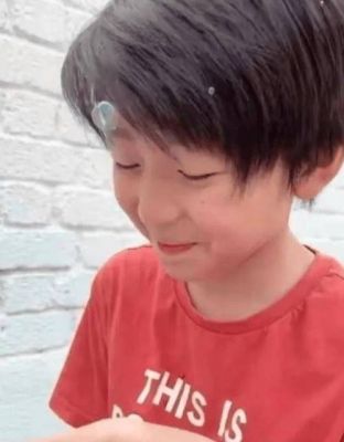 张柏芝二儿子谢振南近照曝光，帅气可爱引热议-第1张图片-九妖电影