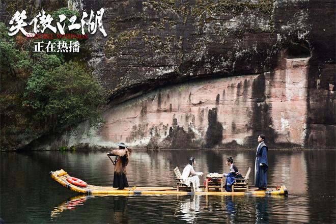 同追寻武侠梦！《笑傲江湖》主创打卡电影取景地（经典的笑傲江湖电视剧谁拍的）-第2张图片-九妖电影