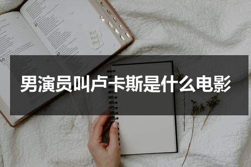 男演员叫卢卡斯是什么电影（男主角卢卡斯的电影）-第1张图片-九妖电影