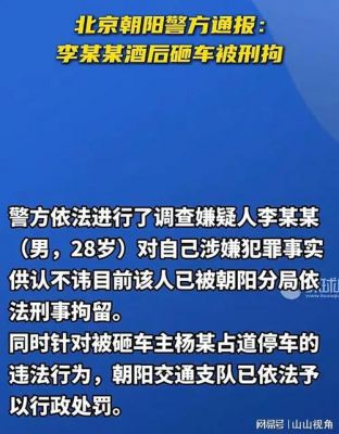 李明德因酒后砸车被刑拘，事件引发热议-第1张图片-九妖电影