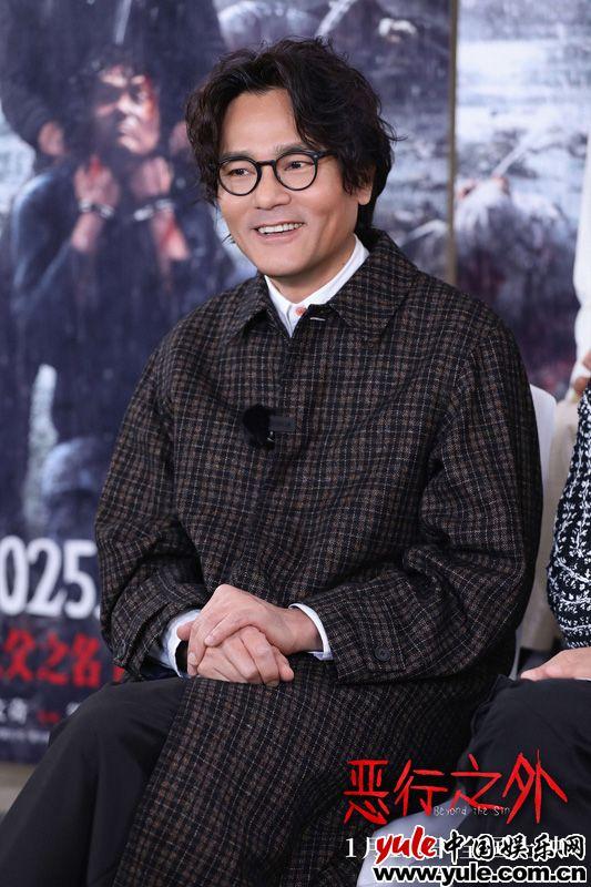《恶行之外》深圳路演古天乐林家栋现场合体 “父”仇对决反响热烈（古天乐林家栋梁家辉）-第3张图片-九妖电影