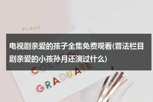 电视剧亲爱的孩子全集免费观看(普法栏目剧亲爱的小孩孙月还演过什么)（电视剧《亲爱的小孩》）-第1张图片-九妖电影