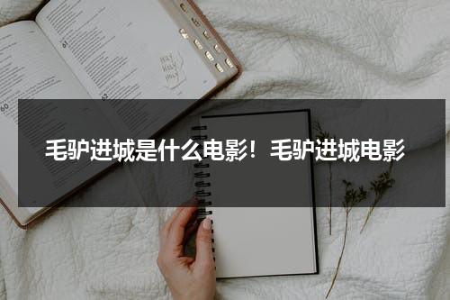 毛驴进城是什么电影！毛驴进城电影（赶毛驴进城）-第1张图片-九妖电影