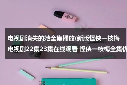 电视剧消失的她全集播放(新版怪侠一枝梅电视剧22集23集在线观看 怪侠一枝梅全集优酷网视频高清播放 怪侠一枝梅qvod下载)（消失一下）-第1张图片-九妖电影