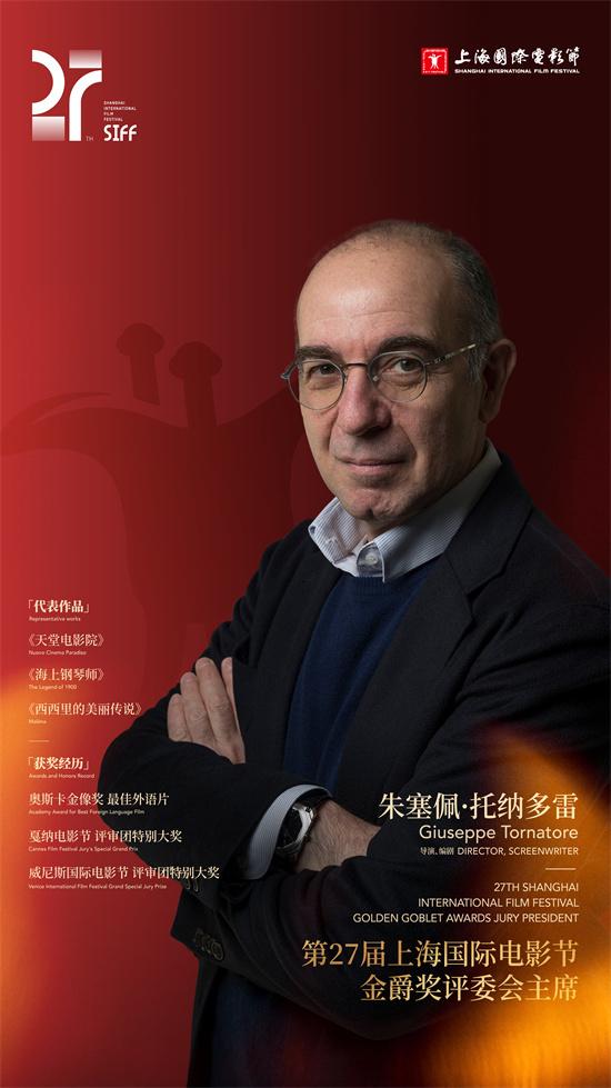 朱塞佩·托纳多雷任第27届上影节金爵奖评委会主席（朱赛佩·托纳多雷）-第1张图片-九妖电影