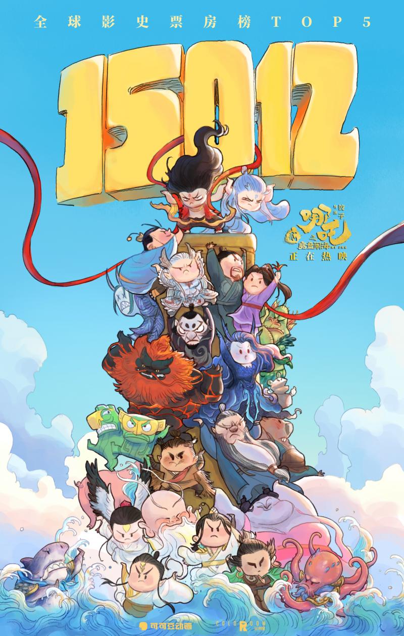 《哪吒之魔童闹海》票房破150亿 观影人次3.14亿（哪吒2票房50亿到100亿时间点）-第1张图片-九妖电影