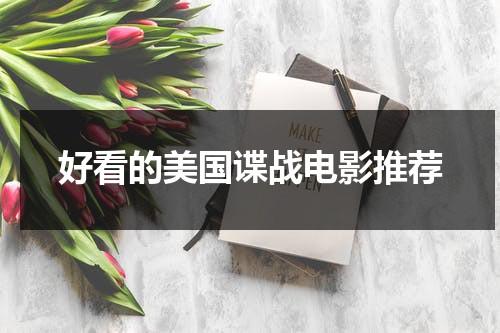 好看的美国谍战电影推荐（美国谍战大片排名）-第1张图片-九妖电影