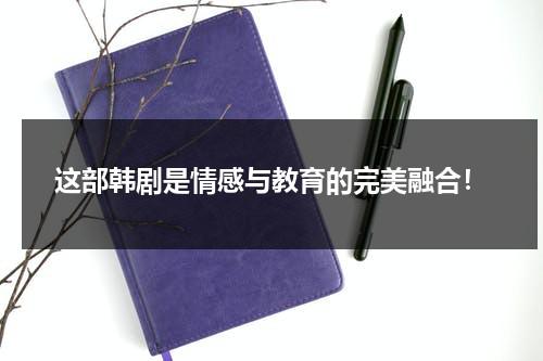 这部韩剧是情感与教育的完美融合！（情感教育 电视剧）-第1张图片-九妖电影