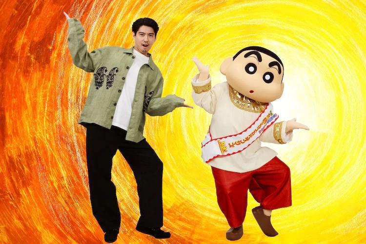 一展歌喉！贺来贤人献声出演《蜡笔小新》新电影（蜡笔小新说可喜可贺）-第1张图片-九妖电影