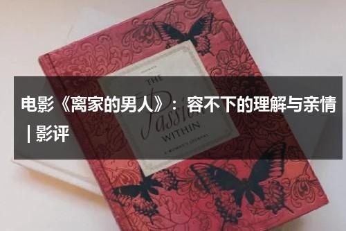 电影《离家的男人》：容不下的理解与亲情 | 影评（离家完整版的主演）-第1张图片-九妖电影