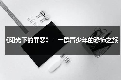 《阳光下的罪恶》：一群青少年的恐怖之旅（《阳光下的罪恶》小说）-第1张图片-九妖电影