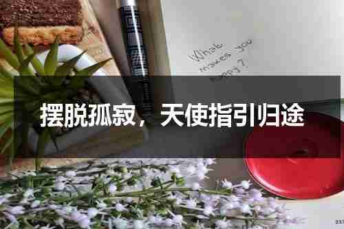 摆脱孤寂，天使指引归途（摆脱孤独的唯一方法）-第1张图片-九妖电影