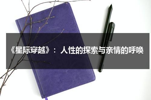 《星际穿越》：人性的探索与亲情的呼唤（星际穿越1）-第1张图片-九妖电影