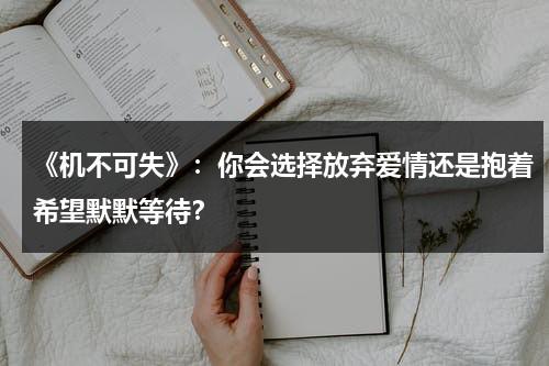 《机不可失》：你会选择放弃爱情还是抱着希望默默等待？（机不可失的后半句是什么）-第1张图片-九妖电影