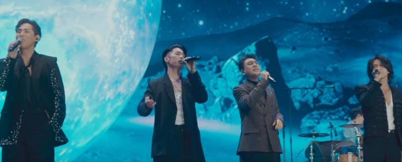 F4重聚 现身五月天演唱会合唱《流星雨》-第1张图片-九妖电影