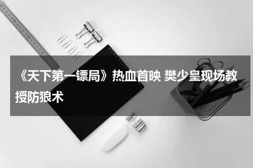 《天下第一镖局》热血首映 樊少皇现场教授防狼术-第1张图片-九妖电影