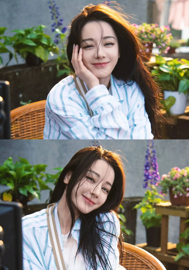 迪丽热巴更新美照！暖阳下笑容灿烂 治愈感拉满超养眼-第2张图片-旧杳电影网