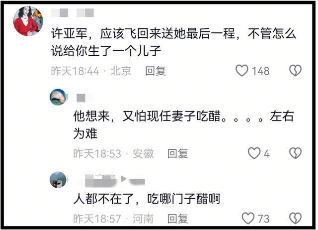 不发声悼念,不参加葬礼,许亚军亲手撕碎了何晴为他保留的体面!-第31张图片-旧杳电影网 不发声悼念,不参加葬礼,许亚军亲手撕碎了何晴为他保留的体面!-第31张图片-旧杳电影网
