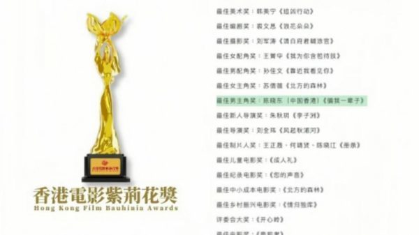 陈晓东荣获第四届香港紫荆花国际电影节最佳男主角-第5张图片-旧杳电影网