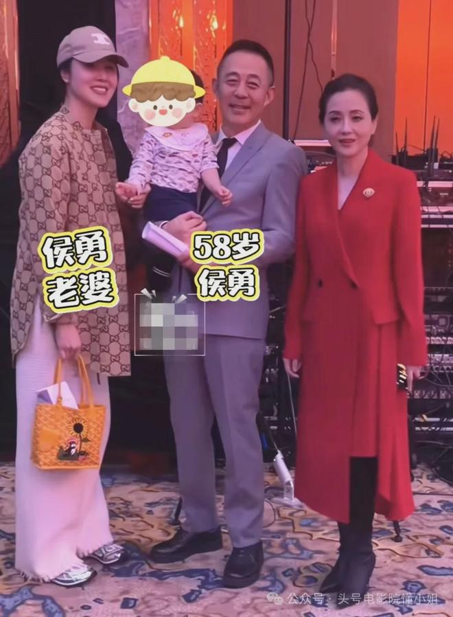 58岁侯勇老来得子！三婚老婆小20多岁，满身名牌，逛街拎18万包包-第2张图片-旧杳电影网