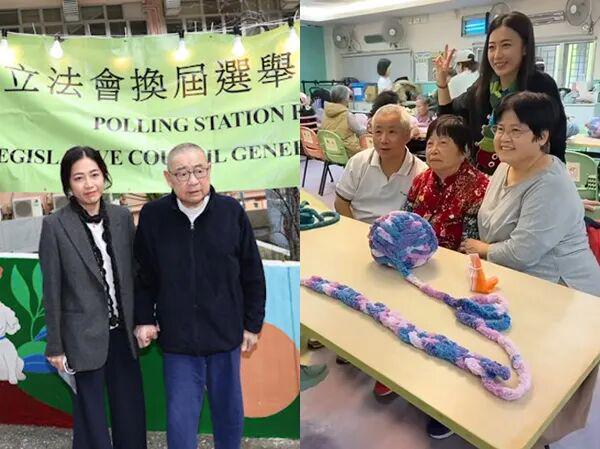 甘比、刘銮雄同框，家庭地位反转！她不背爱马仕，织毛衣做自己…-第9张图片-旧杳电影网