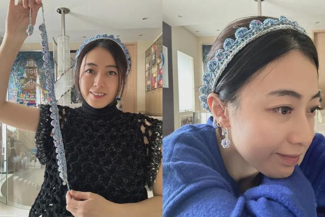 甘比、刘銮雄同框，家庭地位反转！她不背爱马仕，织毛衣做自己…-第49张图片-旧杳电影网