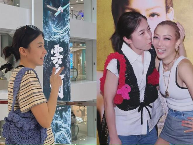 甘比、刘銮雄同框，家庭地位反转！她不背爱马仕，织毛衣做自己…-第50张图片-旧杳电影网