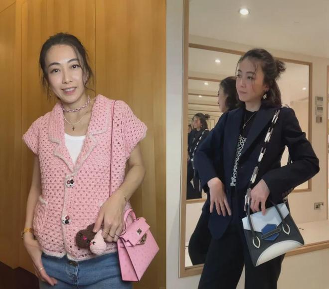 甘比、刘銮雄同框，家庭地位反转！她不背爱马仕，织毛衣做自己…-第54张图片-旧杳电影网