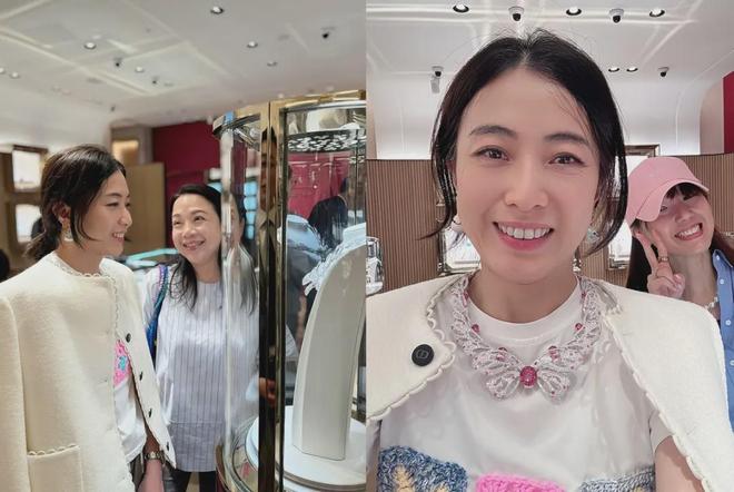 甘比、刘銮雄同框，家庭地位反转！她不背爱马仕，织毛衣做自己…-第57张图片-旧杳电影网