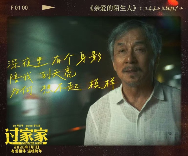 实力歌手张韶涵用歌声拉开跨年电影《过家家》成龙彭昱畅上演动人父子情-第2张图片-旧杳电影网