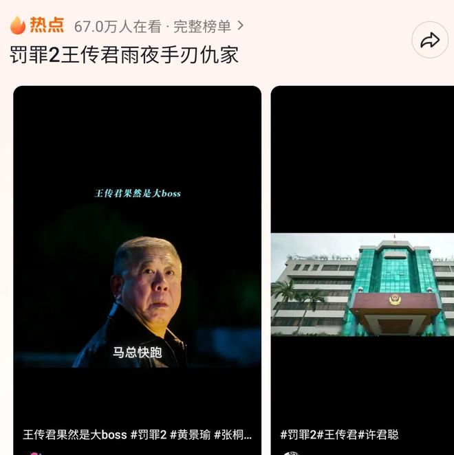 抓内鬼、查黑幕,《罚罪2》归来仍是爆款-第7张图片-旧杳电影网 抓内鬼、查黑幕,《罚罪2》归来仍是爆款-第7张图片-旧杳电影网