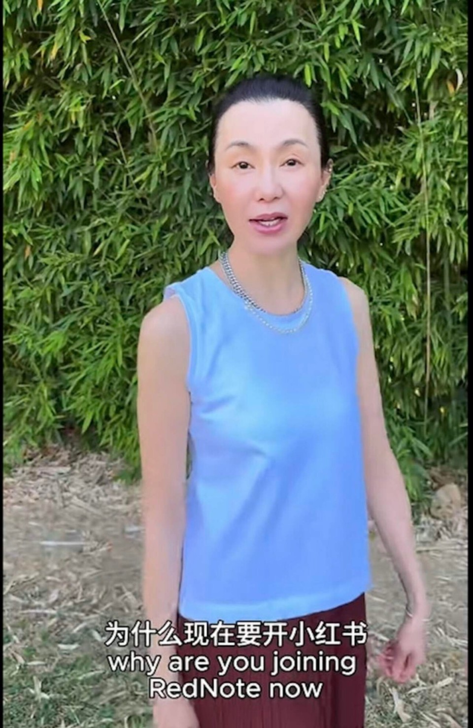 香港知名影后逛平价运动用品店，获网友赞贴地，卷发造型显年轻-第8张图片-旧杳电影网