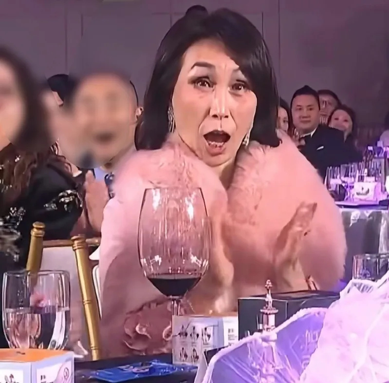 梁安琪何超凤同框差距明显，年龄同样60多岁，前者气血足后者干瘪-第8张图片-旧杳电影网