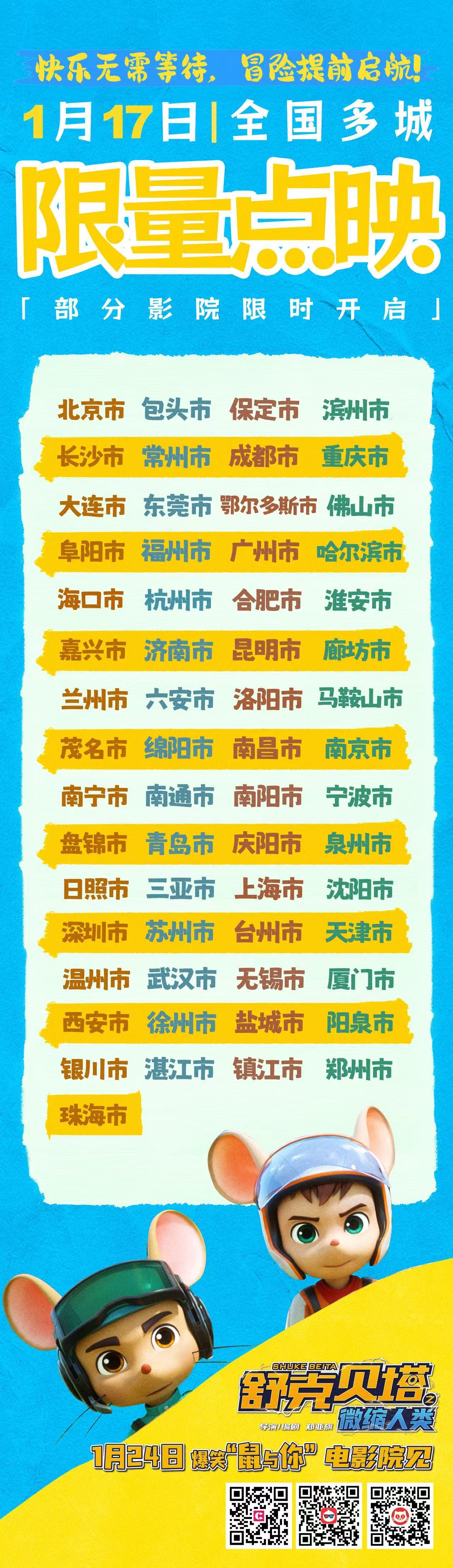 《舒克贝塔之微缩人类》预售开启!王唯伊、王梵澍唱响国民童年旋律-第2张图片-旧杳电影网 《舒克贝塔之微缩人类》预售开启!王唯伊、王梵澍唱响国民童年旋律-第2张图片-旧杳电影网